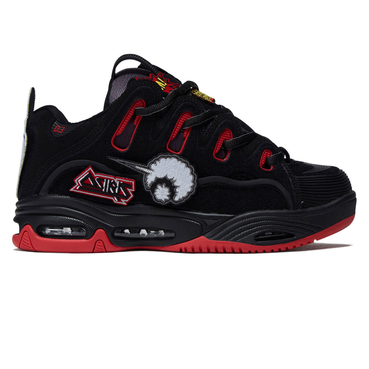Osiris D3 2001 Shoes - Black/Black/Black – CCS