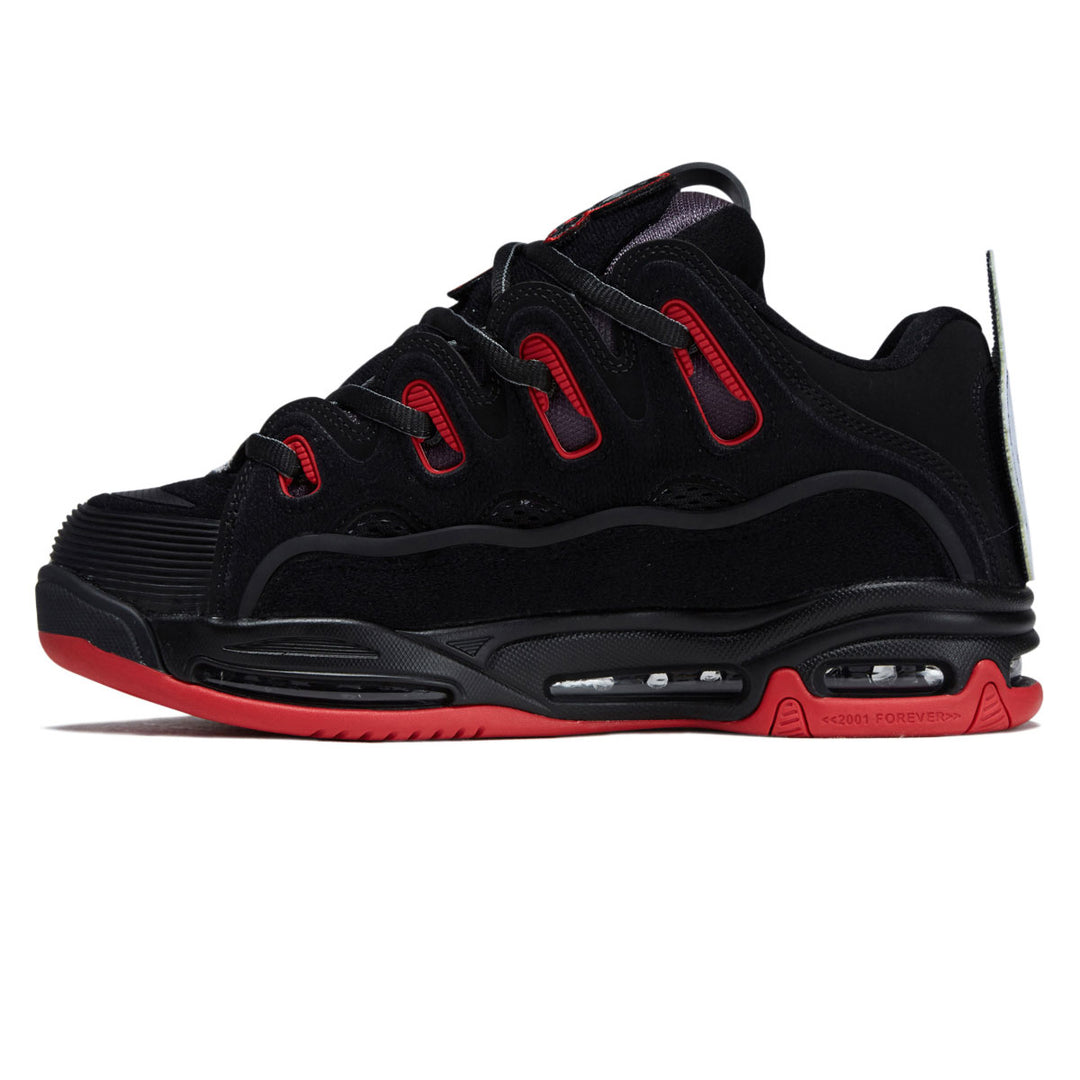 Osiris D3 2001 Shoes - Black/Red/Velcro – CCS