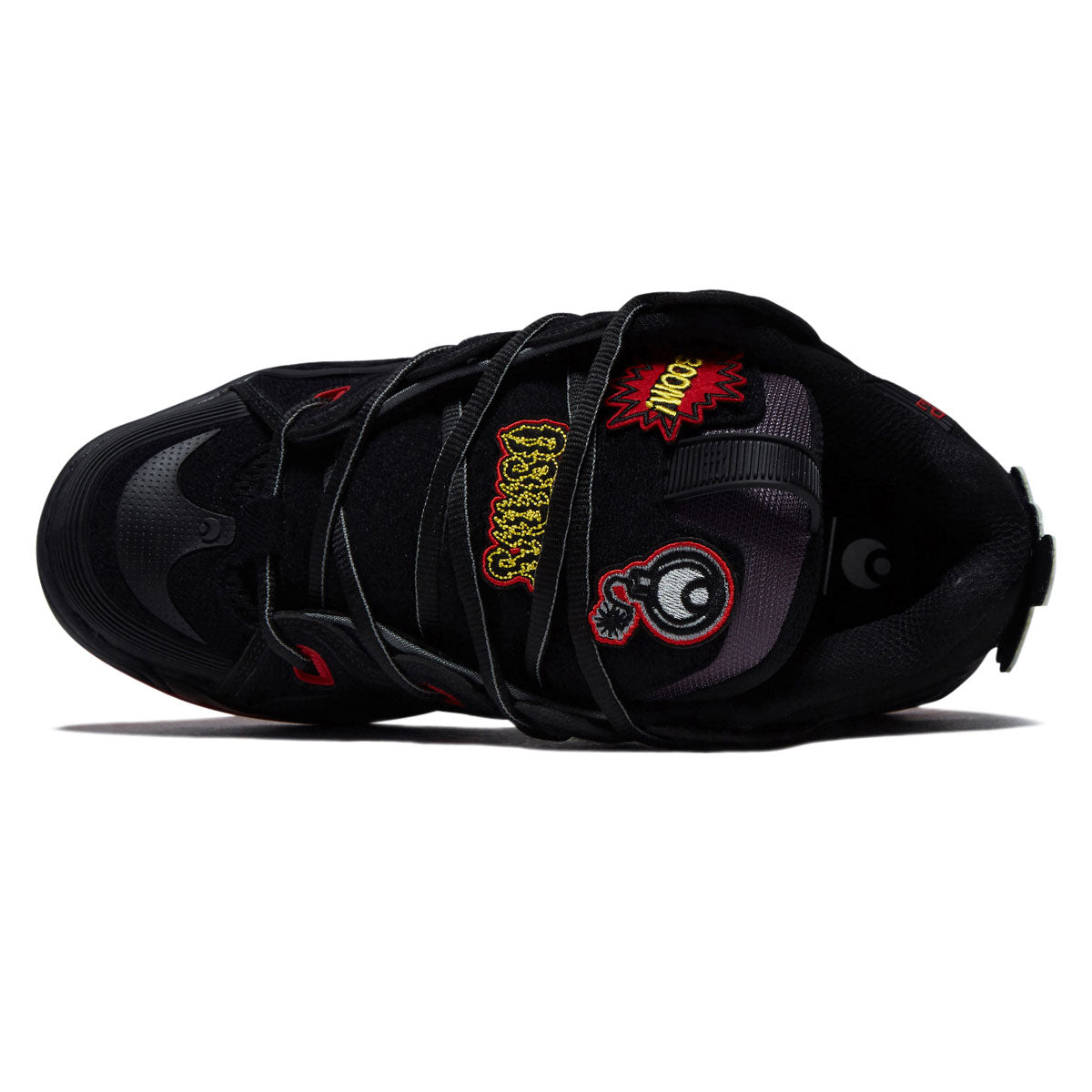 Osiris D3 2001 Shoes - Black/Red/Velcro – CCS