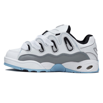 Osiris D3 OG Shoes - White/Grey/Baby Blue