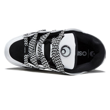 Osiris D3 OG Shoes - Black/White/Zigzag