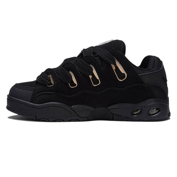 Osiris D3 OG Shoes - Black/Black/Gold