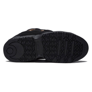 Osiris D3 OG Shoes - Black/Black/Gold