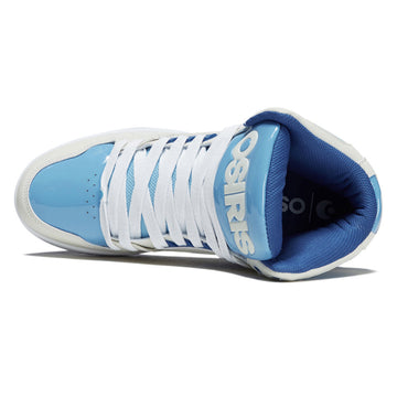 Osiris NYC 83 CLK Shoes - Bone/Baby Blue/White