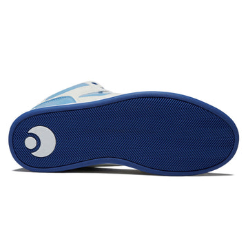 Osiris NYC 83 CLK Shoes - Bone/Baby Blue/White