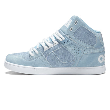 Osiris NYC 83 CLK Shoes - Denim/White/White
