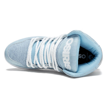 Osiris NYC 83 CLK Shoes - Denim/White/White