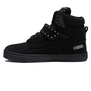Osiris Rize Ultra Shoes - Black/Black/Stud