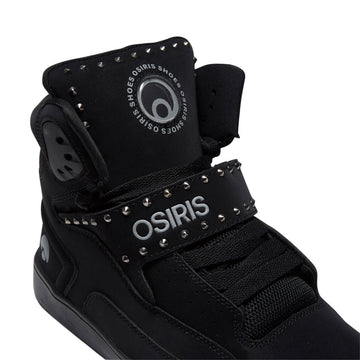 Osiris Rize Ultra Shoes - Black/Black/Stud