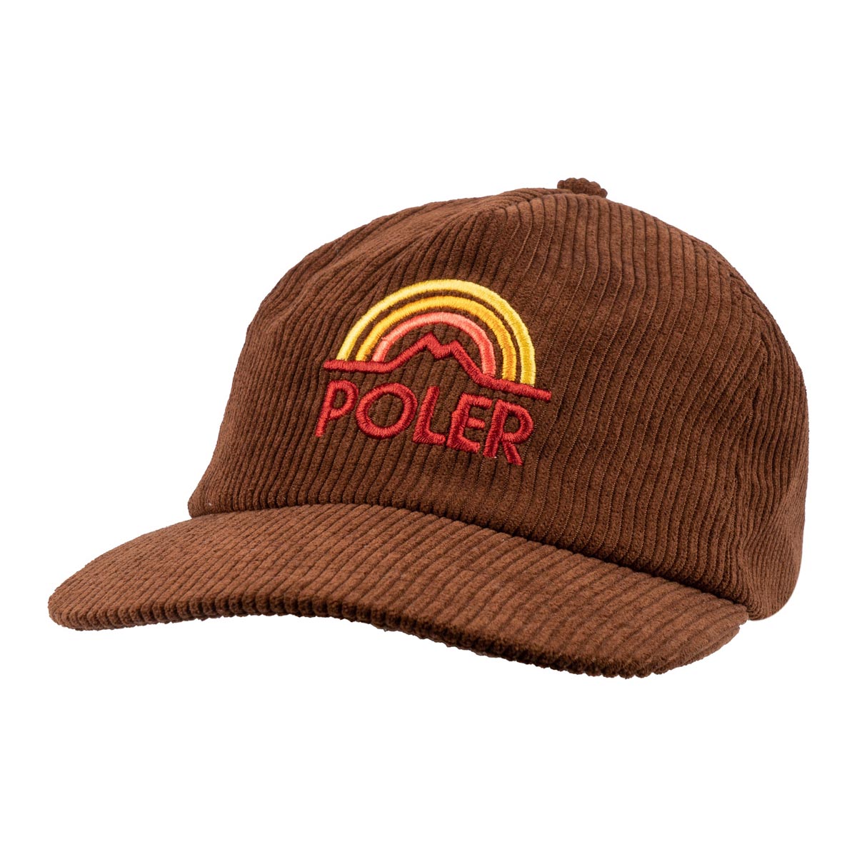 Poler Mtn Rainbow Hat - Brown image 1