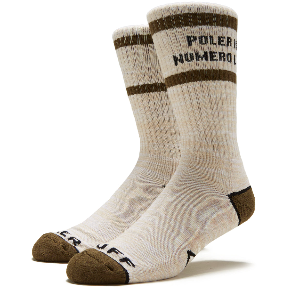 Poler Numero Uno Socks - Sand Speckle image 1