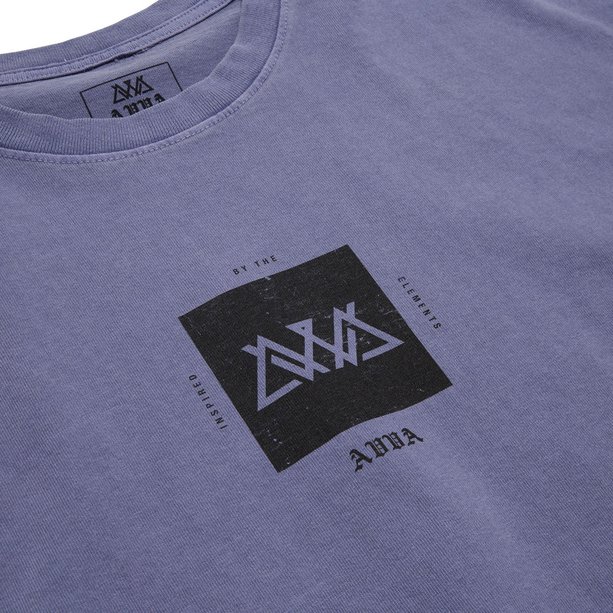 AVVA Bolsa Purple Boxy T-Shirt - Purple Pigment image 2
