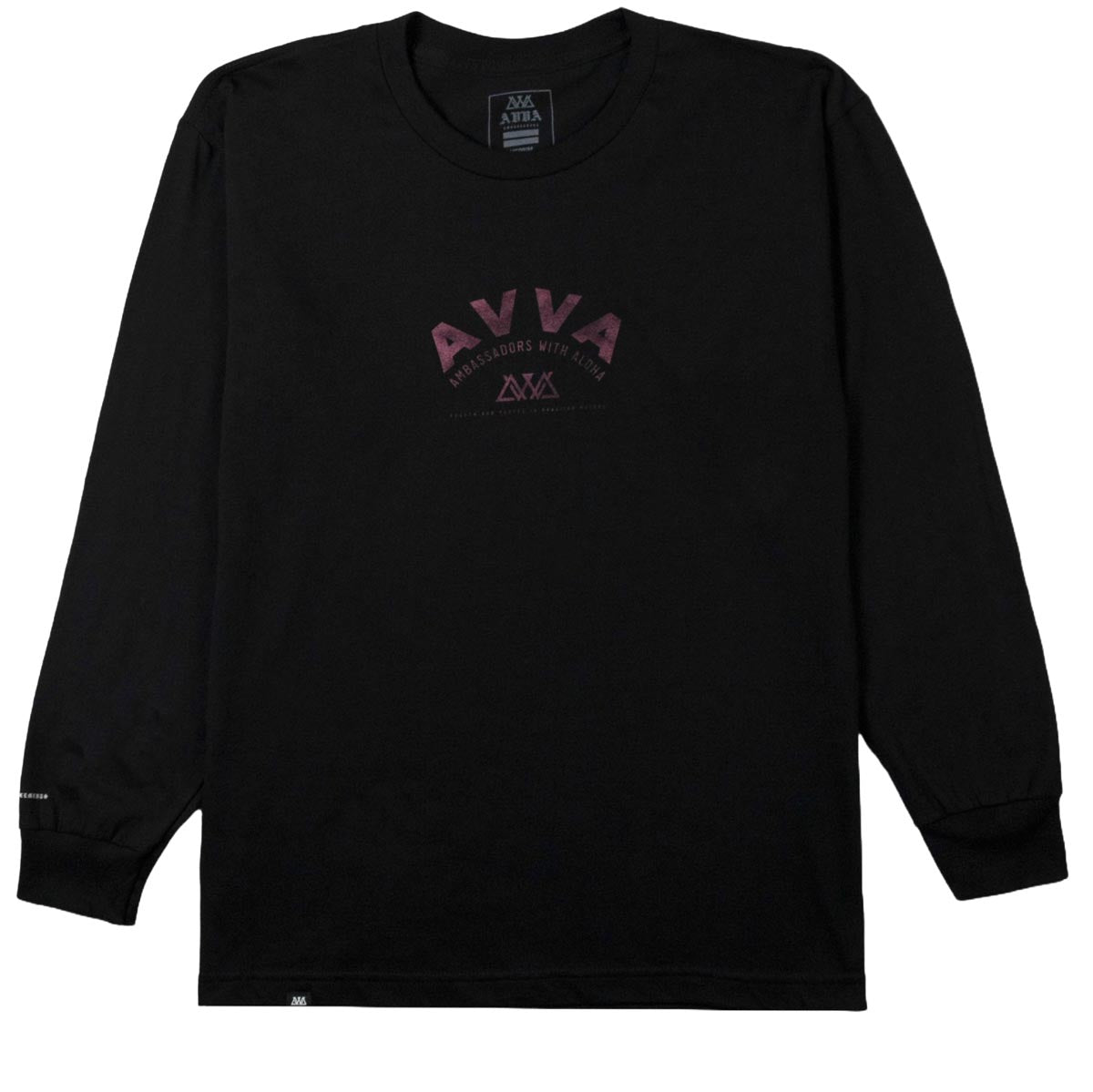 AVVA Arch Long Sleeve T-Shirt - Black image 1