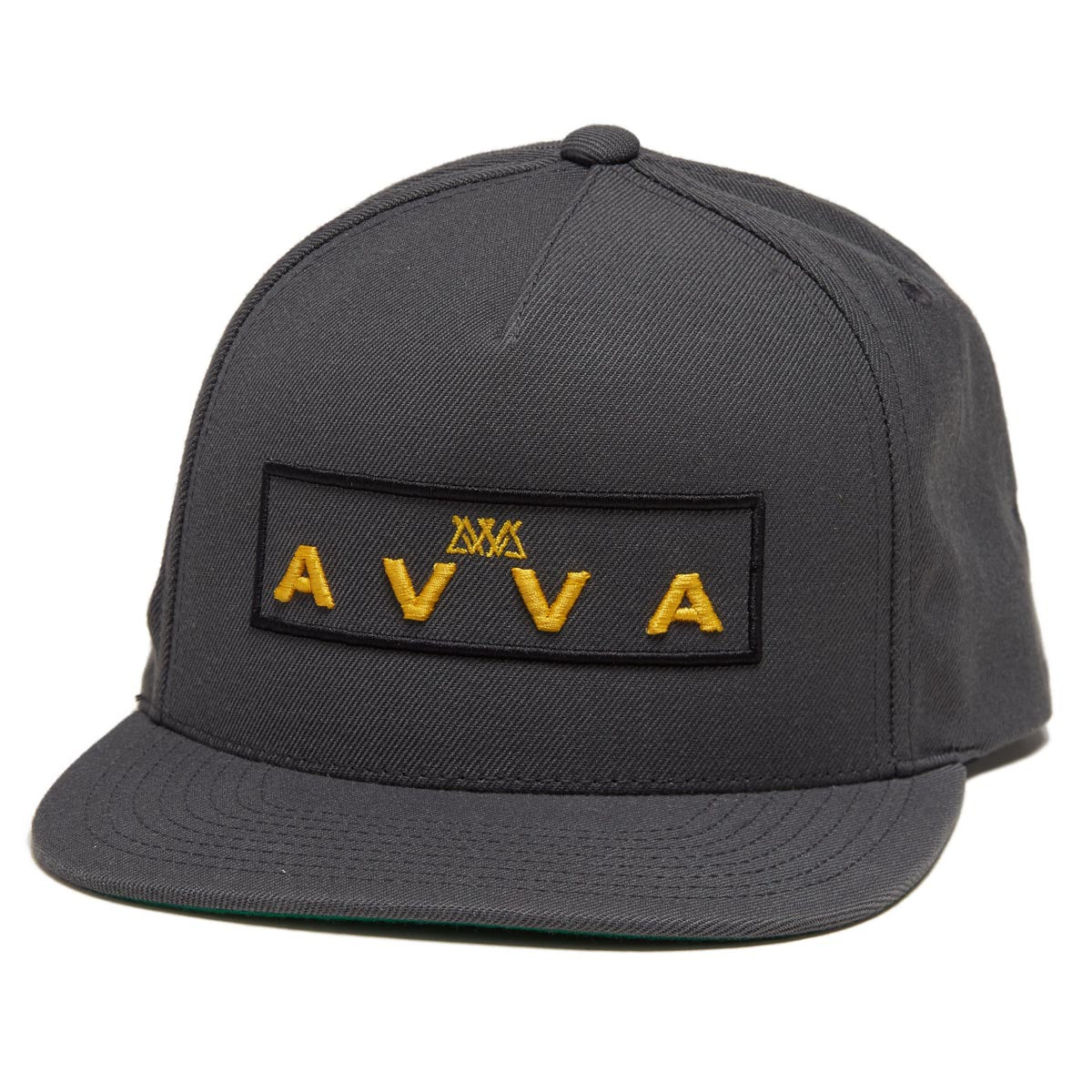 AVVA Steamer Lane Snapback Hat - Gunmetal Grey image 1
