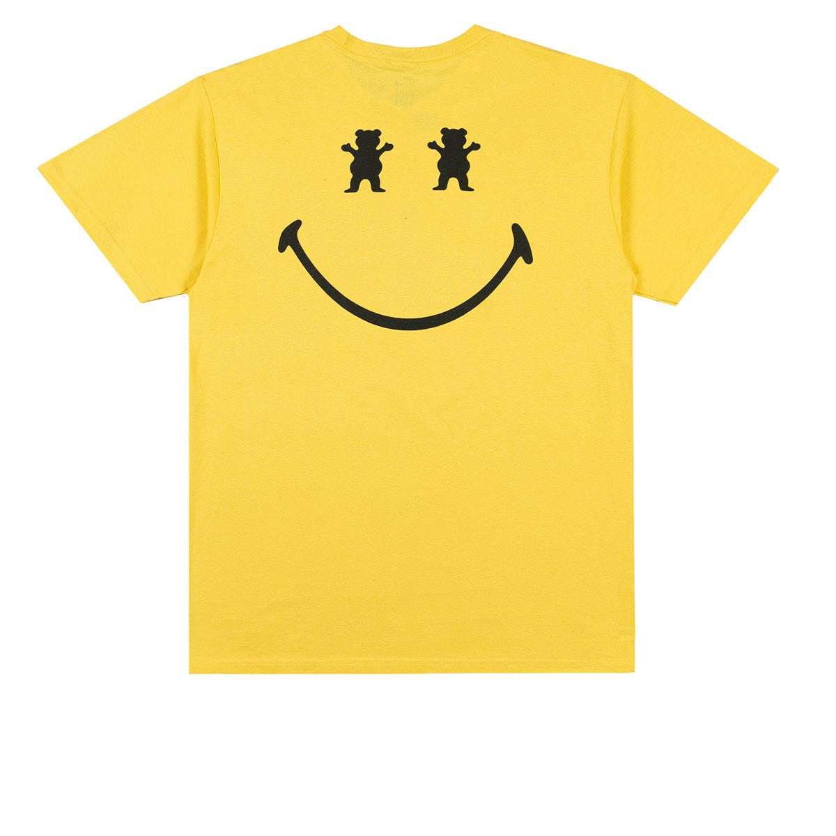 Grizzly x Smiley World Big Smile T-Shirt - Yellow image 2