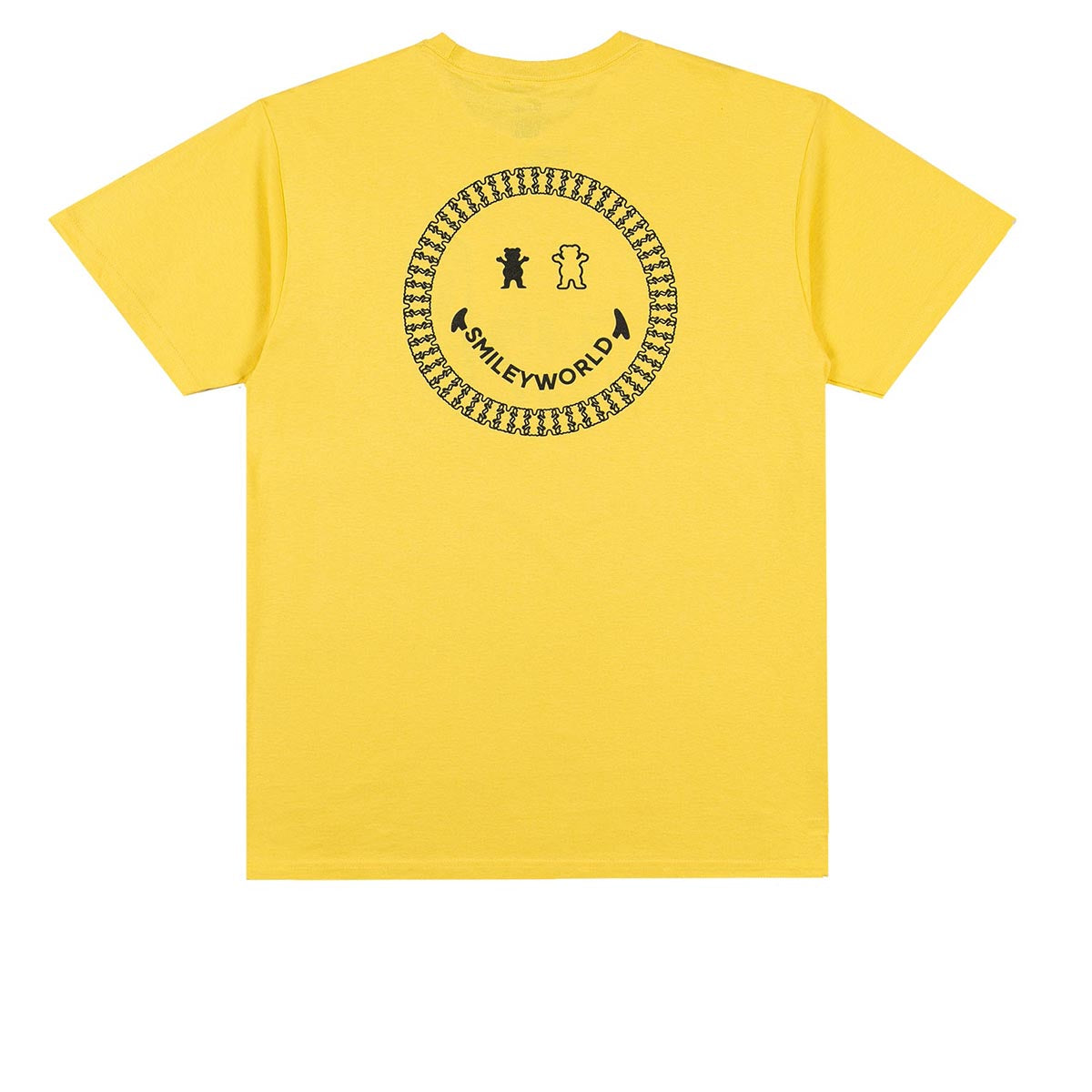 Grizzly x Smiley World School Of Happiness T-Shirt - Yellow image 2