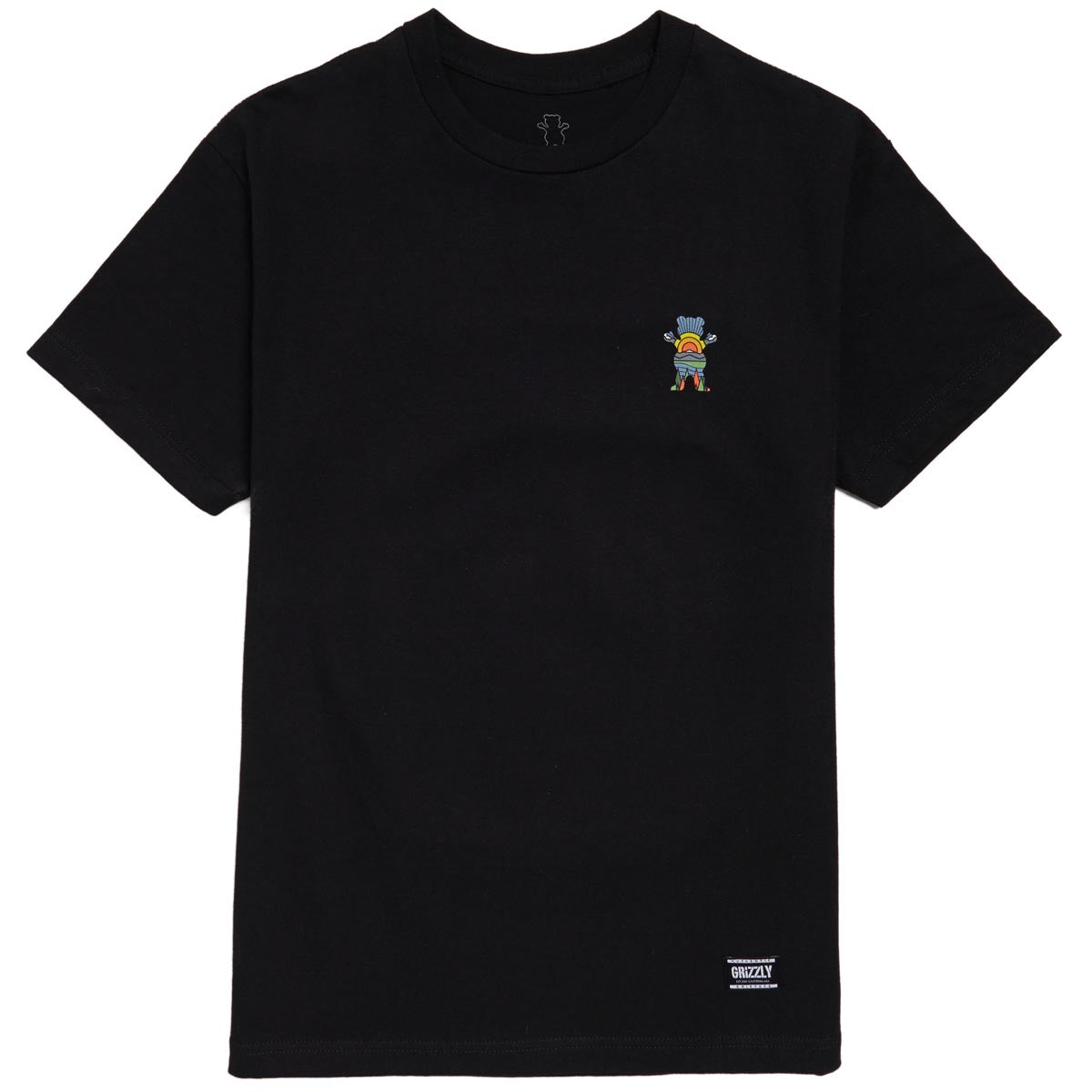 Grizzly Sun Valley T-Shirt - Black image 2