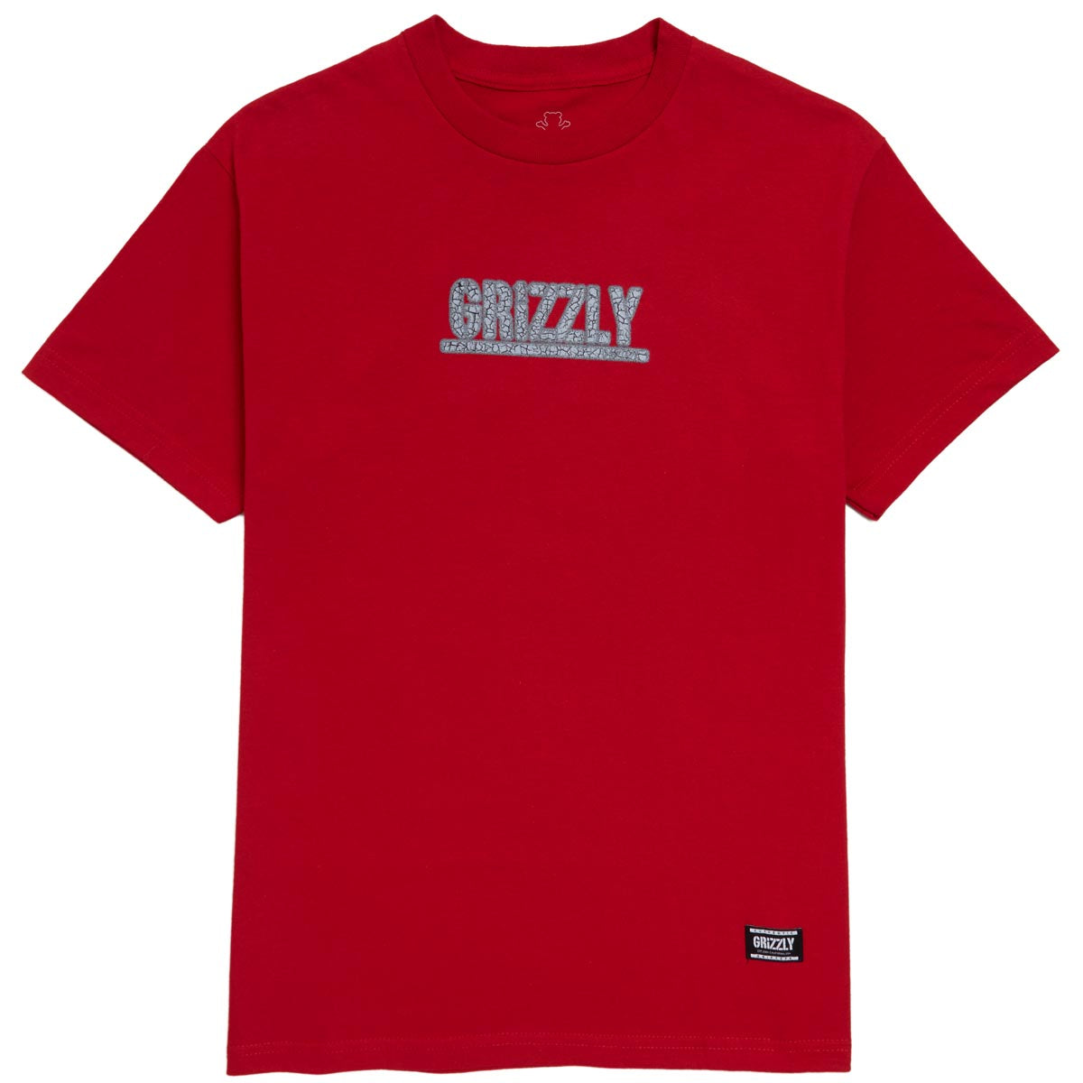 Grizzly Asphalt T-Shirt - Red image 1