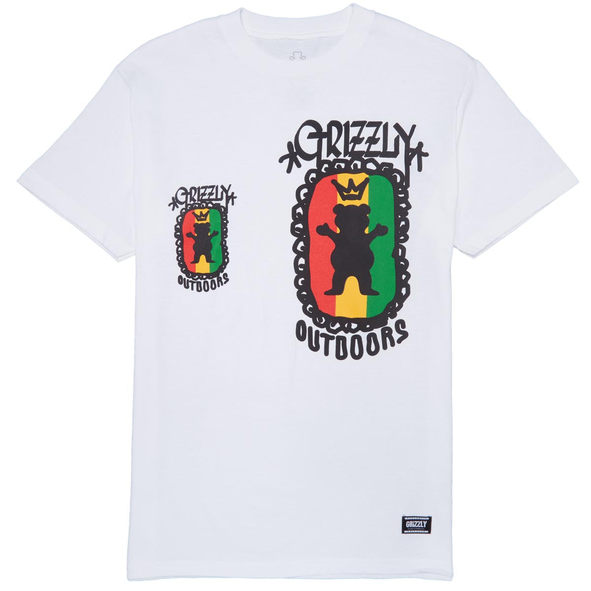 Grizzly Most High 2024 T-Shirt - White image 1