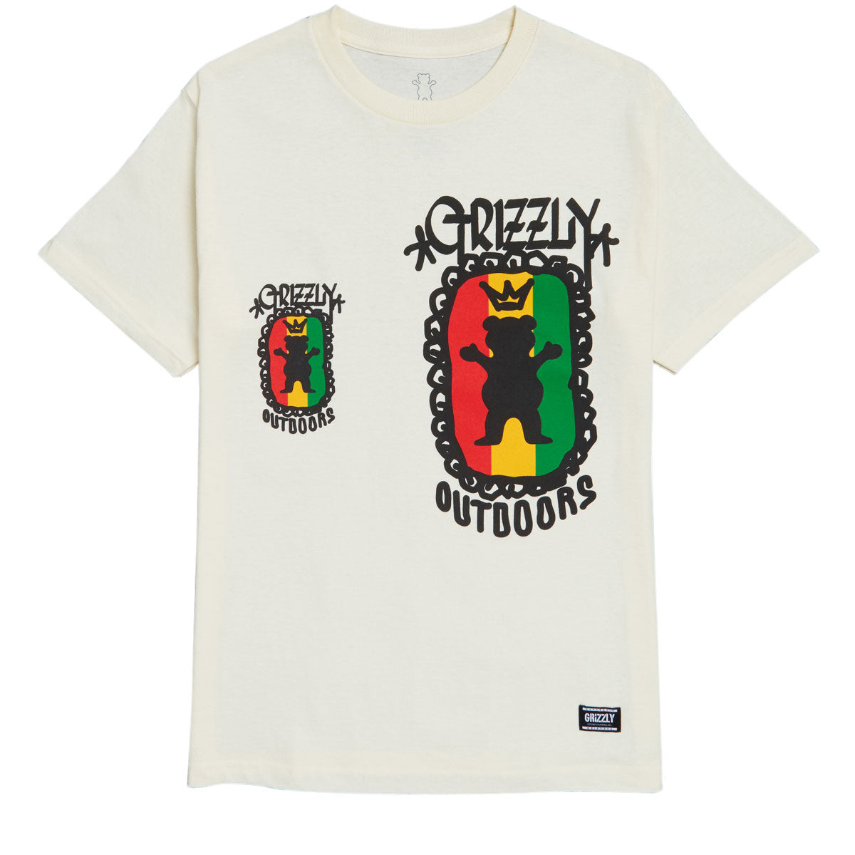 Grizzly Most High 2024 T-Shirt - Cream image 1