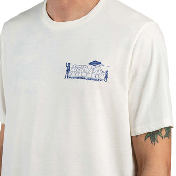 Sendero Cowboy Lift Off T-Shirt - Vintage White/Navy