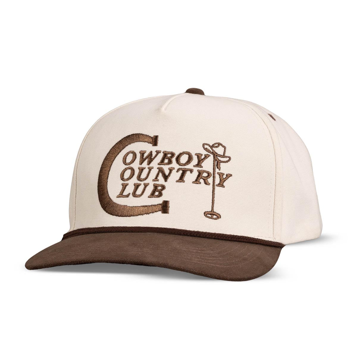 Sendero Cowboy Country Club Hat - Cream/Brown image 1