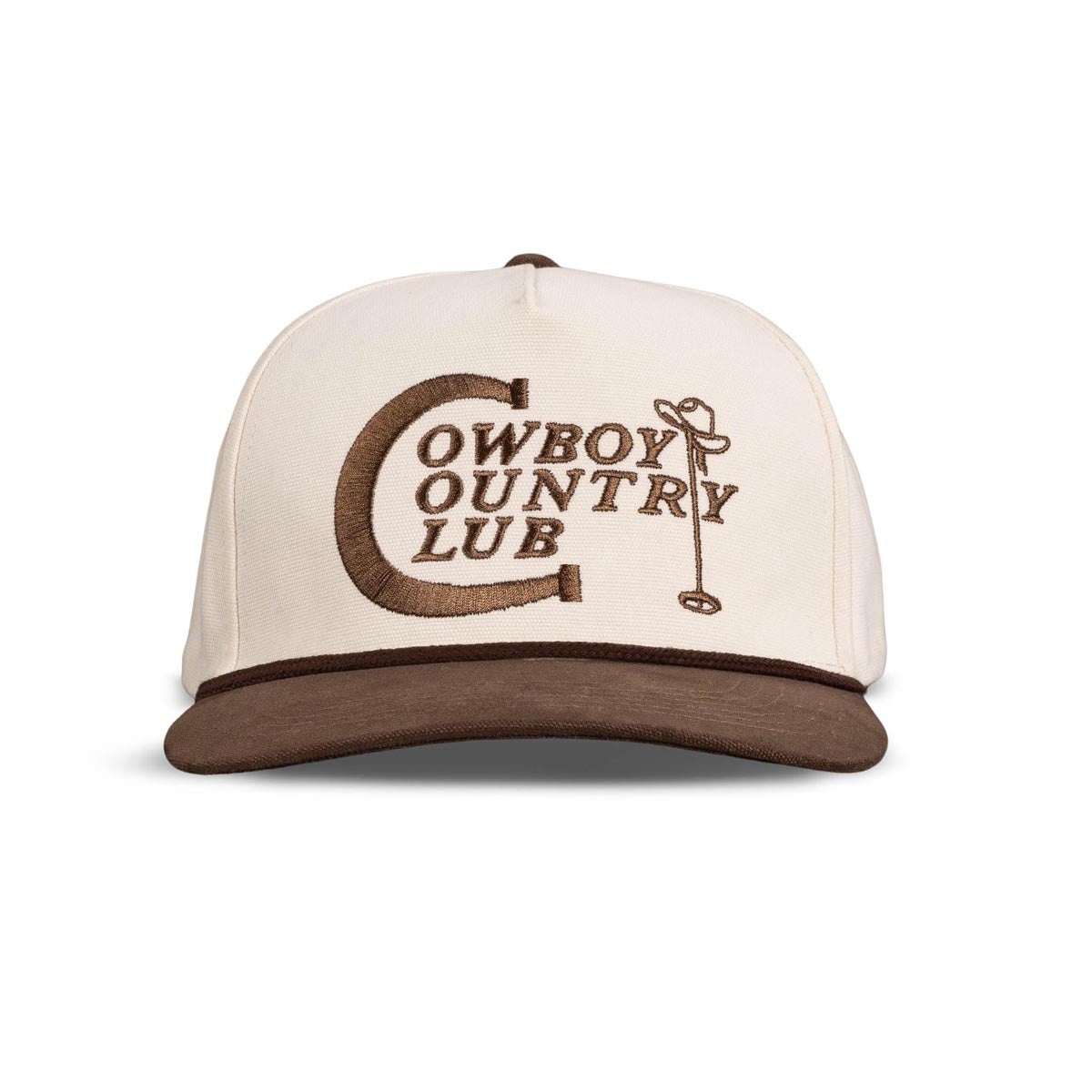 Sendero Cowboy Country Club Hat - Cream/Brown image 3