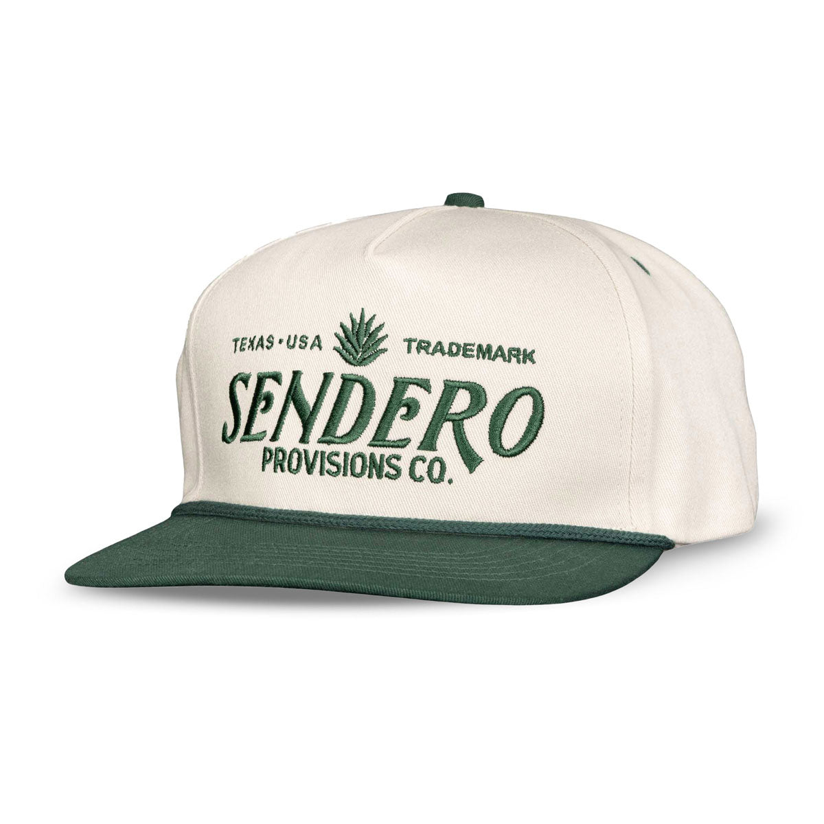Sendero Logo Hat - Cream/Green image 1