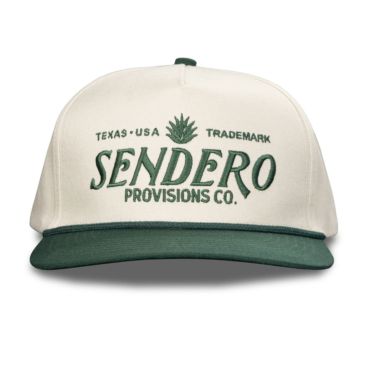 Sendero Logo Hat - Cream/Green image 3