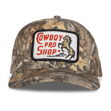 Sendero Cowboy Pro Shop Hat - Real Tree Edge Camo