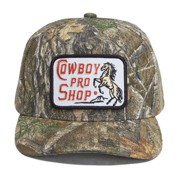 Sendero Cowboy Pro Shop Hat - Real Tree Edge Camo