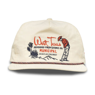 Sendero West Texas Municipal Hat - Cream