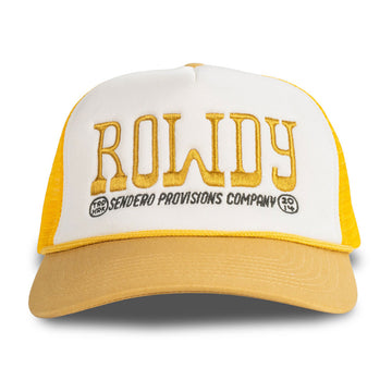 Sendero Rowdy Hat - White