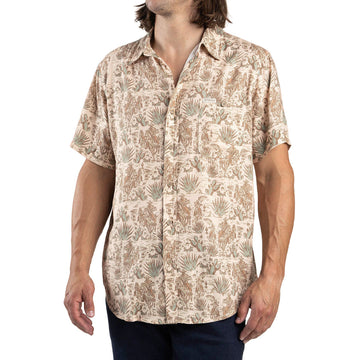 Sendero City Slicker Shirt - Vaqueros Print