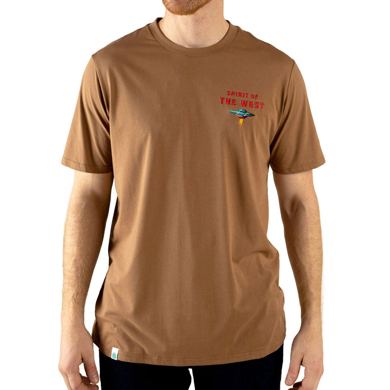 Sendero Danger Cowboy T-Shirt - Light Brown