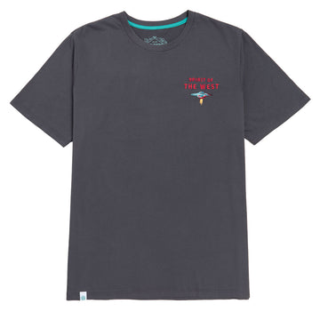 Sendero Danger Cowboy T-Shirt - Vintage Black