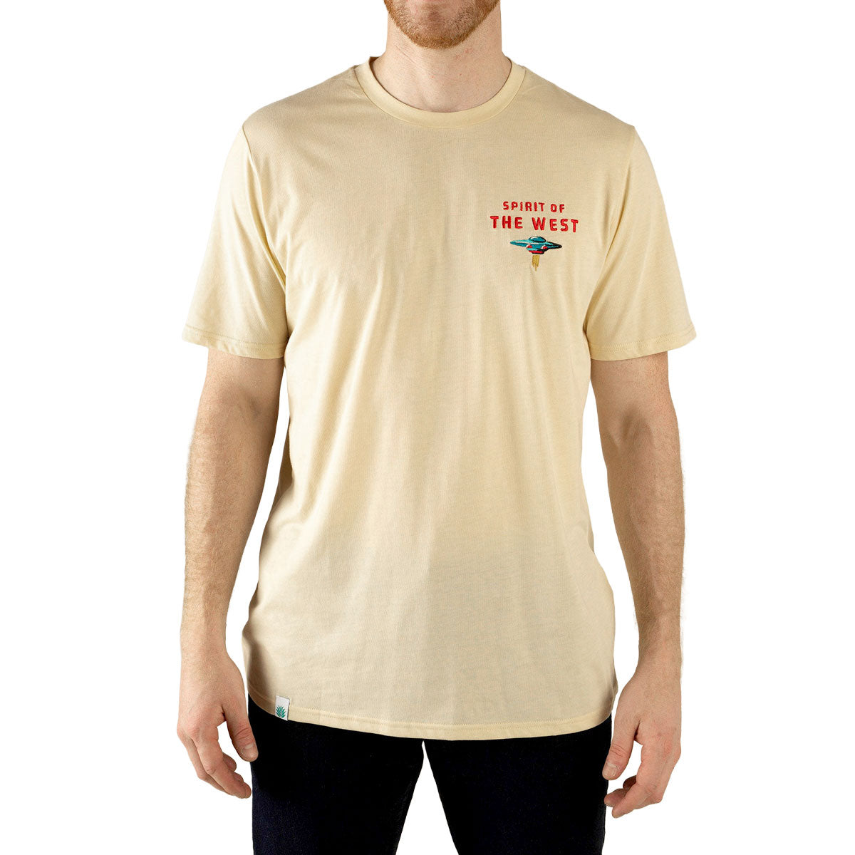 Sendero Danger Cowboy T-Shirt - Cream image 3