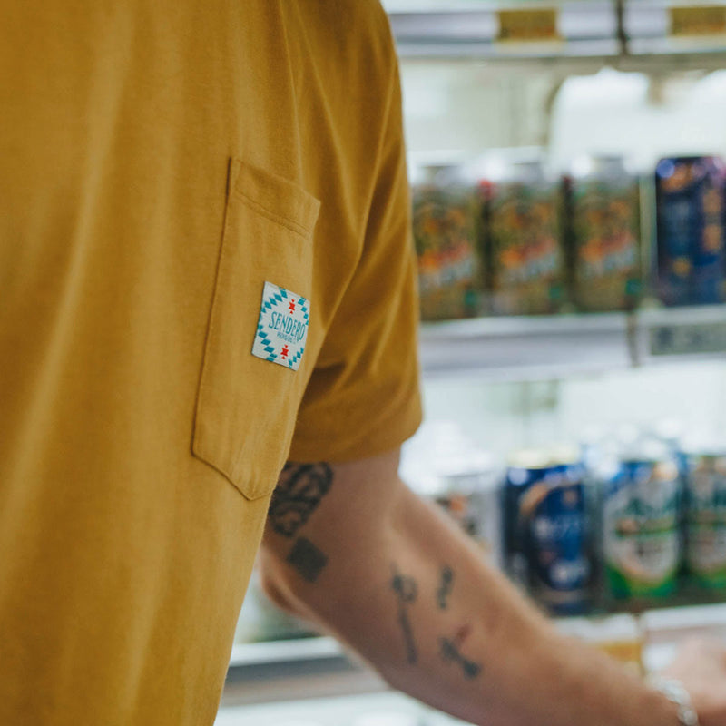 Sendero Pocket T-Shirt - Goldenrod
