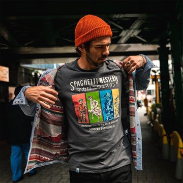 Sendero Spaghetti Western T-Shirt - Vintage Black