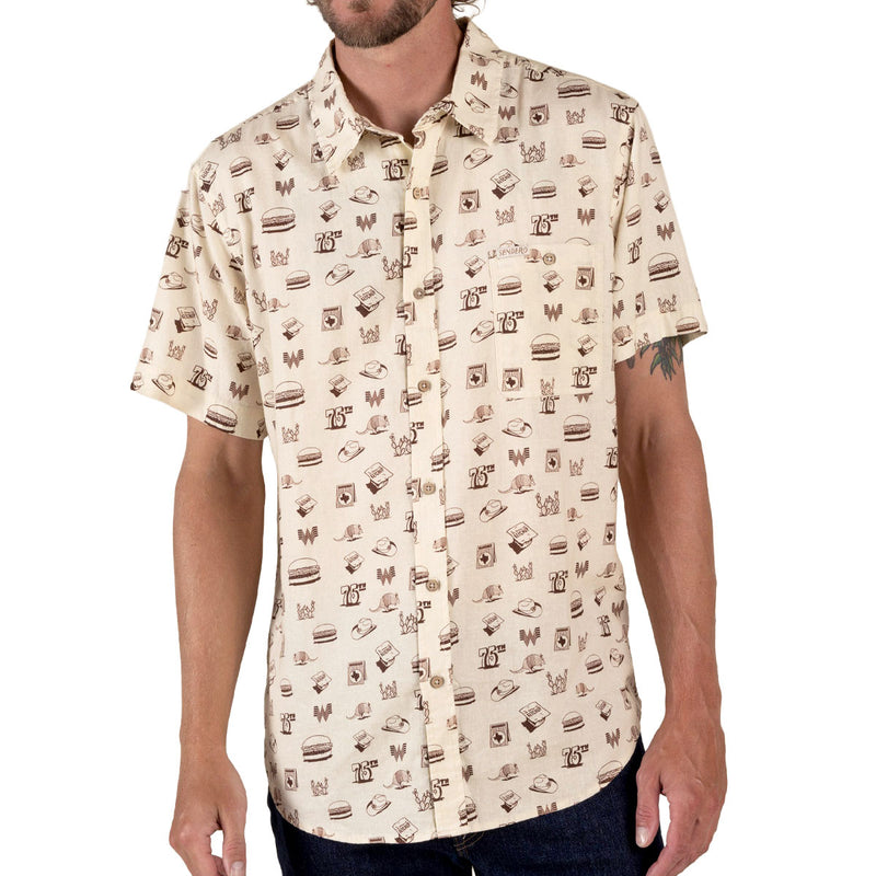 Sendero City Slicker Shirt - Hamburguesa Print