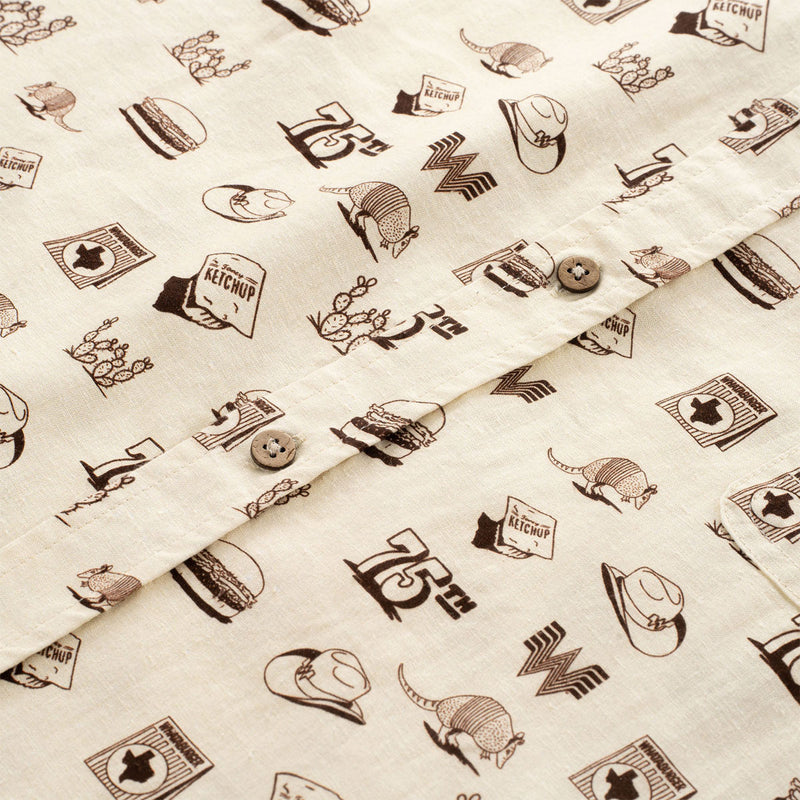 Sendero City Slicker Shirt - Hamburguesa Print