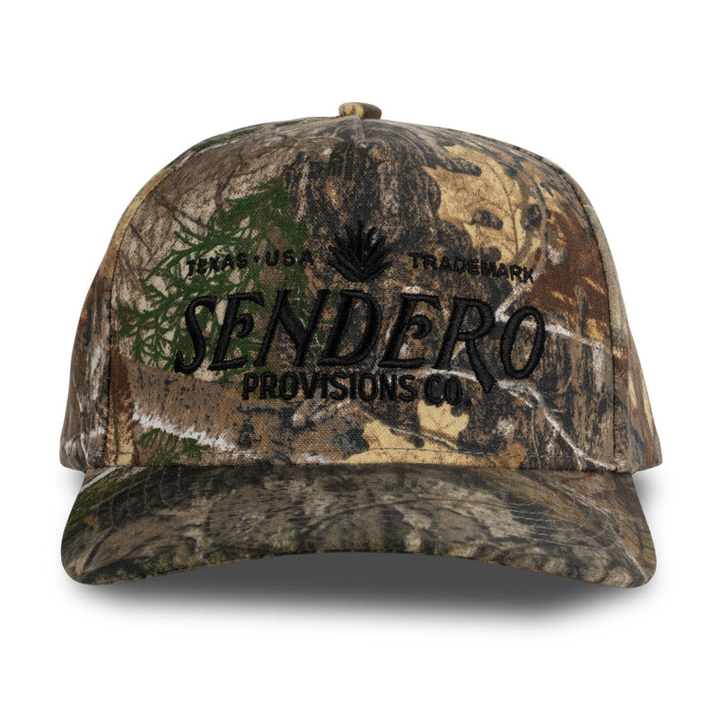 Sendero Logo Hat - Real Tree Edge Camo