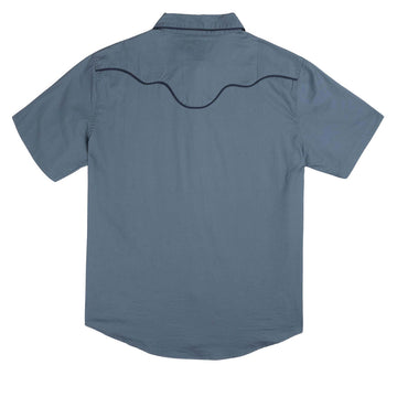 Sendero The Prescott Western Shirt - Faded Navy