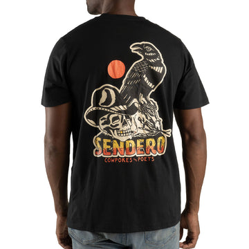 Sendero Cowpokes & Poets T-Shirt - Black