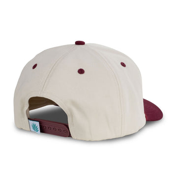 Sendero Cowboy Hat - Cream/Maroon