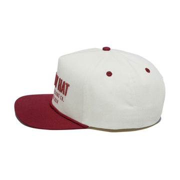 Sendero Cowboy Hat - Cream/Maroon