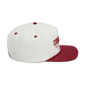 Sendero Cowboy Hat - Cream/Maroon