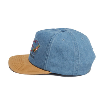 Sendero Hand Tied Flies Hat - Washed Denim