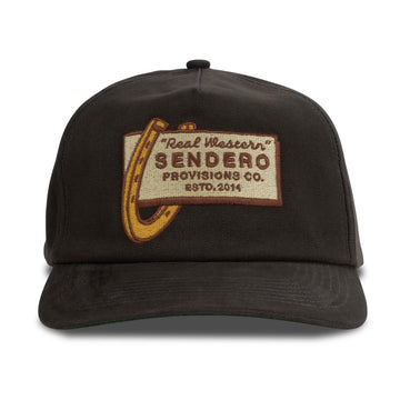 Sendero Real Western Hat - Black