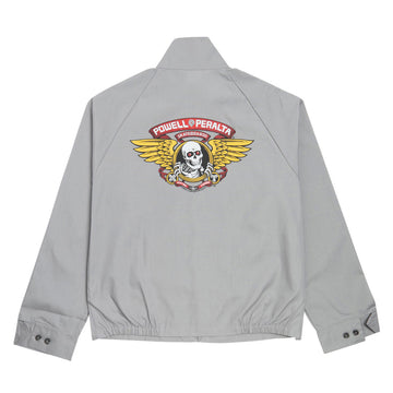 Powell-Peralta Winged Ripper Gas Jacket - Grey
